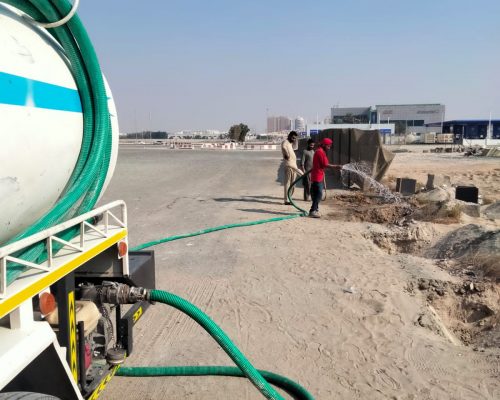 construction site water delivery